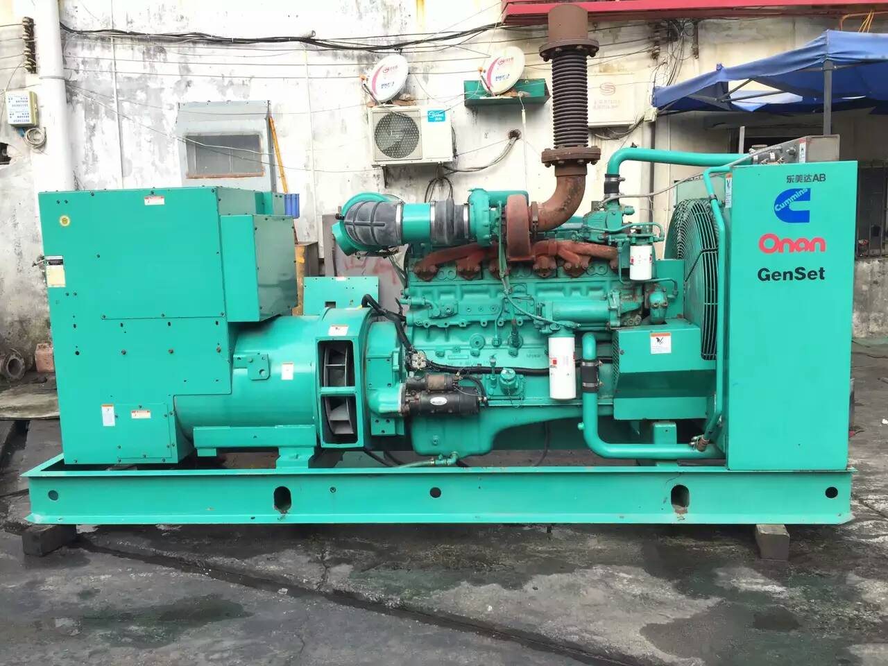 大余租赁发电机-柴油发电机不正常冒烟的原因